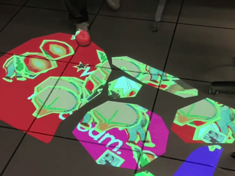 Applying concept to the overhead projection.